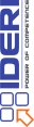 Das IDERI Logo wie es auf dem messenger-ähnlichen Nachrichtenfenster erscheint
