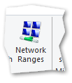 The network ranges button on the "Miscellaneous" panel of the ribbon's "Settings" tab