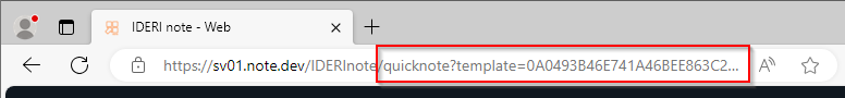 Query parameter to load a specific template