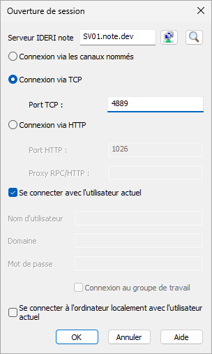 Specifying the port number of the administrative network interface