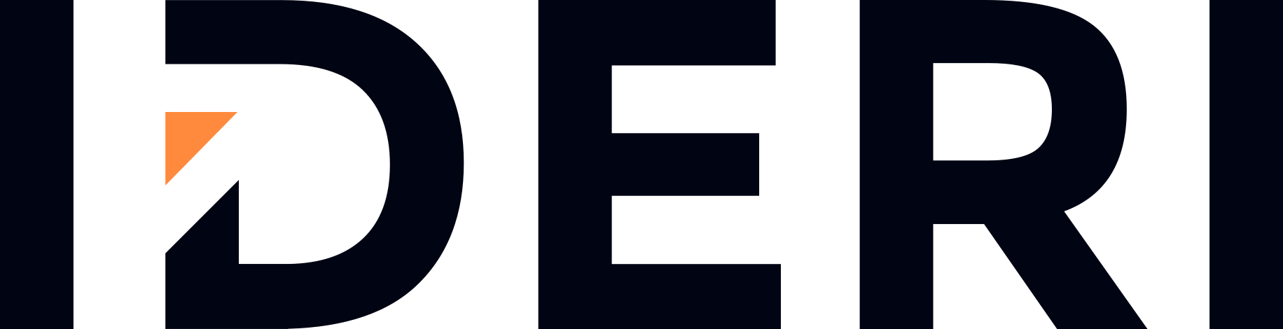 The IDERI logo on the ticker when floating or docked to the upper or lower edge of the screen